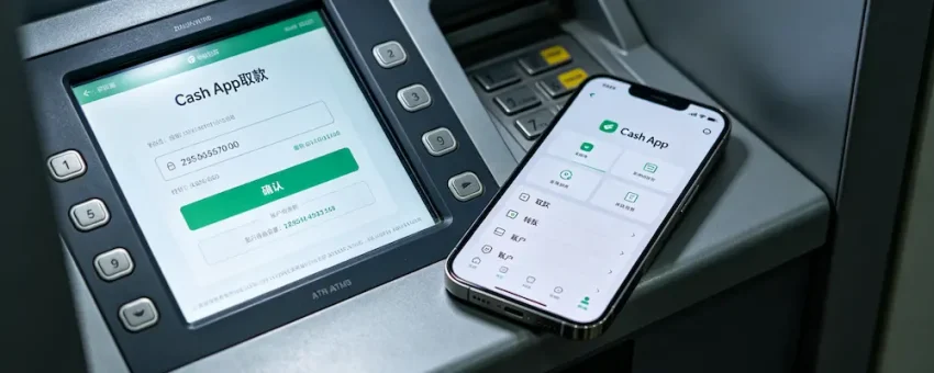 Cash App卡在中国ATM机取款实拍，2025全攻略，外贸跨境支付实操教程