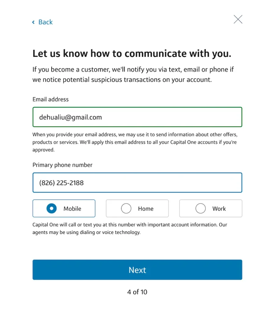 Capital One ITIN押金卡申请教程:填写美国地址步骤 Capital One ITIN押金卡申请教程:填写美国地址步骤