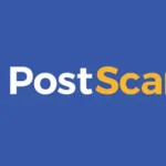 Postscanmail美国转运地址官方品牌logo，海外虚拟信箱平台标识
